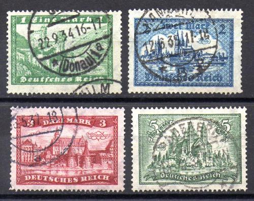 German Empire No. Yvert 355/58 No. Michel 364/67 (o)